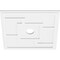 Ekena Millwork Knox Architectural Grade PVC Contemporary Ceiling Medallion, 22"OD x 3"ID x 7 1/2"C x 1"P CMP22KX-03000 - alternate 2